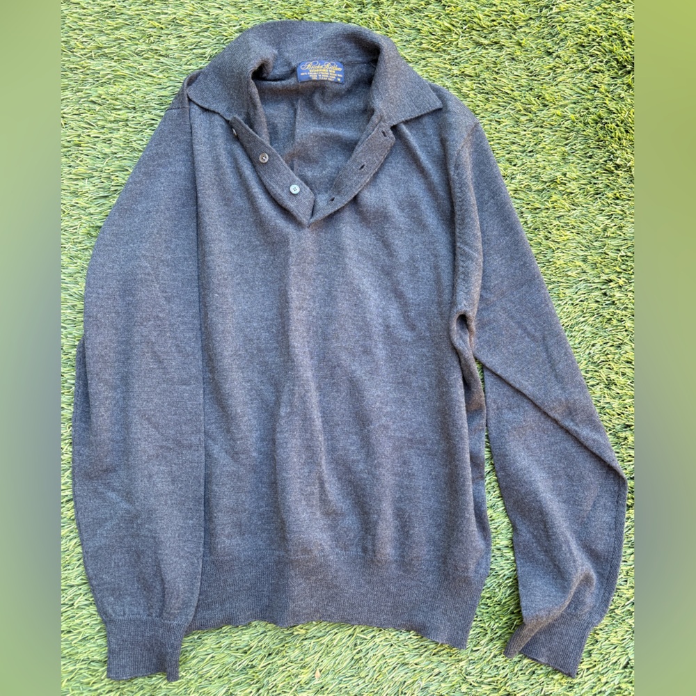 Brooks Brothers Charcoal Cardigan